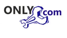 Логотип сервисного центра OnlyCom на Полбина